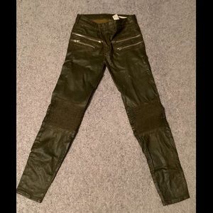 Green Zara Pants